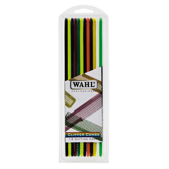 12 Frisierkämme bunt